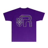 Rhude T Shirts Printed Trendy Pure Cotton