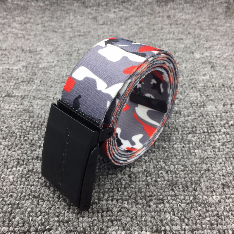 Bape Belt Camouflage Nylon Ribbon Canvas