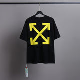 Off White T Shirts Religious Angel Oil Painting Short Sleeves