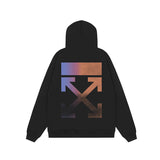 OFF WHITE Hoodie Trendy Street Style Personalized Cotton