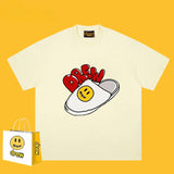Drew T Shirts Graffiti Fashion Brand Printing T-shirt