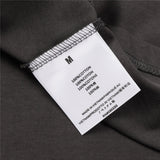 Fog Essentials T Shirts Spring Summer FOG Flocking E Letter Crew Neck Short Sleeves