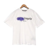 Palm Angels T Shirts Angel Letter Print Short-Sleeve T-shirt Men's Half Sleeve