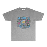Rhude T Shirts Printed Trendy Pure Cotton