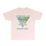 Casablanca T Shirts Fashion Print Street