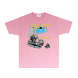 Rhude T Shirts Printed Trendy Pure Cotton