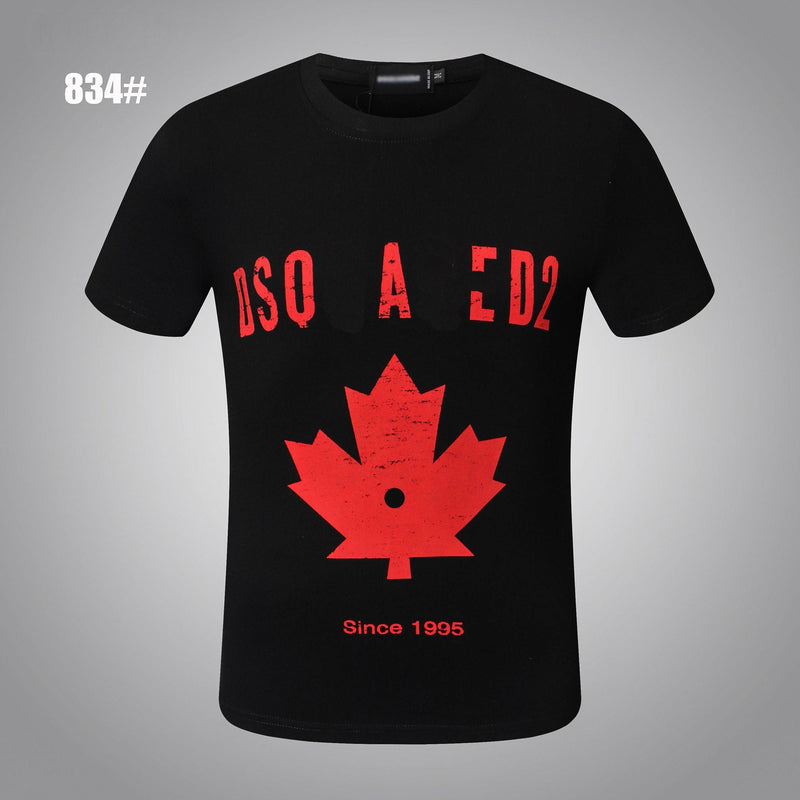 Dsq2 T Shirt Casual Sports Printed Short Sleeve Summer Men