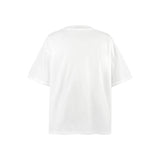 American vintage street T-shirt pure cotton retro men's and women's summer loose half sleeves