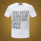 Dsq2 T Shirt Casual Sports Printed Short Sleeve Summer Men
