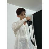 Unisex Shirts Our Legacy Breathable Loose Long Sleeve Shirts