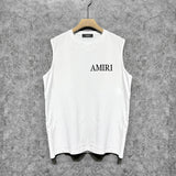 Amiri tank top angel sketch printing