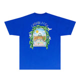 Casablanca T Shirts Fashion Print Street