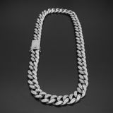 Chains 20mm Hip Hop Necklace Miniature Zircon Cuban Chain St. Valentine's Spectrum