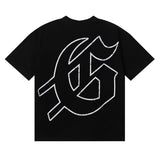 Godspeed T Shirts Skateboard Skull Junior Print Cotton Casual Short Sleeve Men and Women