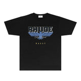 Rhude T Shirts Printed Trendy Pure Cotton