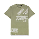 Palm Angels T Shirts Angel Short Sleeve T-shirt Men 'S Loose Half Sleeve