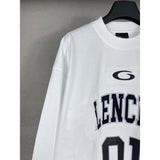 Men T-shirts Spring and Autumn Paris Basketball Uniform Embroidery