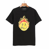 Palm Angels T Shirts Printed Short Sleeve T-shirt Men's Loose Half Sleeve
