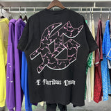 Godspeed T Shirts Technology Gaze Skull Printing Cotton Casual Short Sleeve Men and Women