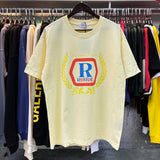 Rhude T Shirts Printed Cotton Loose Short Sleeves Men and Women