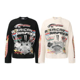 Unisex long-sleeved shirt autumretro