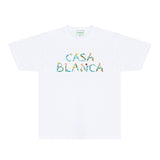 Casablanca T Shirts Fashion Print Street