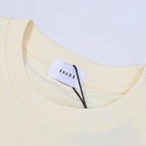 Rhude T Shirts Inverted Triangle Printing Cotton Casual Short Sleeve Men and Women
