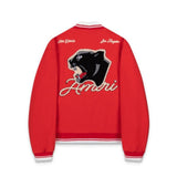 Amiri Jacket Spring and Autumn Leopard Head Jacket Men's and Women's