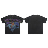 Valeforever Vale T Shirts Hotfix rhinestones Fashion Short Sleeves