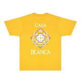 Casablanca T Shirts Fashion Print Street