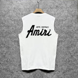 Amiri tank top pure letterprinting