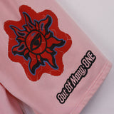 Godspeed Shorts Summer GOD Skull Eye Pattern Casual Loose Shorts