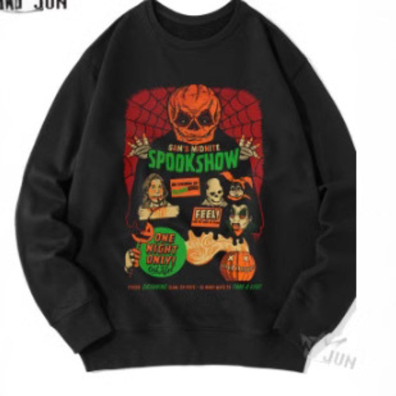 Pumpkin Halloween Crewneck Sweatshirt Unisex