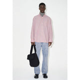 Unisex Shirts OUR LEGACY Pink Checked Loose Lining