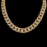 Chains Hip Hop Vintage Copper Zircon Cuban Chain Spectrum St. Valentine's