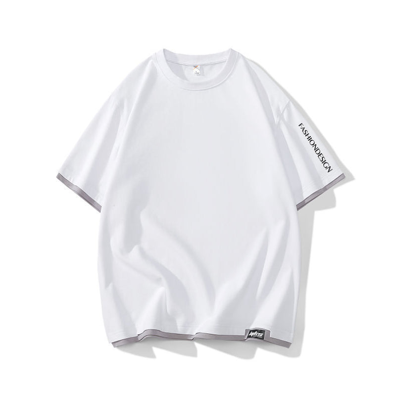 Nasa T Shirt Short-Sleeved T-Shirt Male And Female Trendy Summer Loose Top