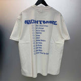 SAINT MICHAEL Vintage T Shirt ORSomeONE CONSUME 23AW Short Sleeve