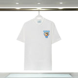 Casablanca T Shirts Crew Neck Loose Cotton Tee