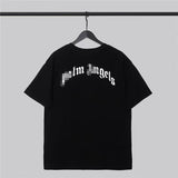 Palm Angels T Shirts Palm Angels Printed Short-Sleeved T-shirt Men's Loose