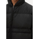 Unisex Coat FOG Loose Stand-Up Collar Filled Cotton Jacket