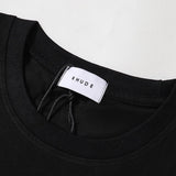 Rhude T Shirts Eagle Print Cotton Casual Short Sleeve Men and Women