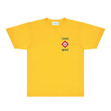 Casablanca T Shirts Fashion Print Street