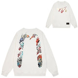 Evisu Sweatshirts Loose and Versatile Casual Unisex Sweatshirts
