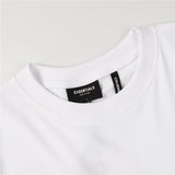 Fog Essentials T Shirts Spring/Summer FOG Reflective Perm Letters Crew Neck Short Sleeves