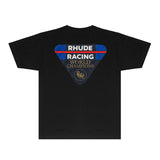 Rhude T Shirts Printed Trendy Pure Cotton