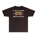Rhude T Shirts Printed Trendy Pure Cotton