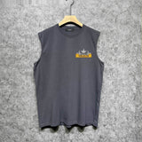 Amiri tank top five-pointed star nameplate printing