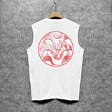 Amiri tank top circle sketch printing