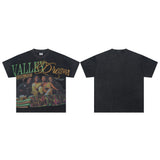 Valeforever Vale T Shirts Direct Injection Hotfix rhinestones Fashion Short Sleeves