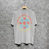 Amiri t shirts floral print short sleeve